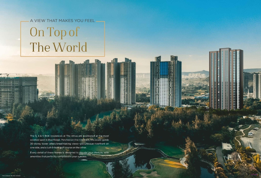 Paranjape Blue Ridge The Altius - Luxury 4/5 BHK Apartments in Hinjewadi Phase 1